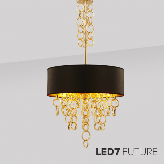 Ritz - Small Rings Chandelier